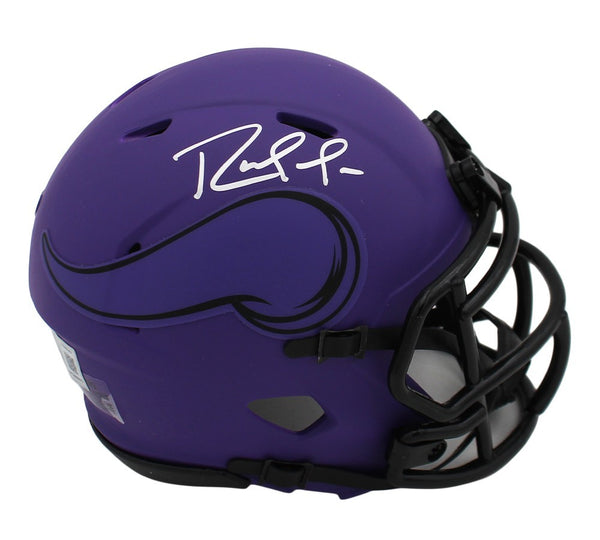 Randy Moss Signed Minnesota Vikings Speed Rave NFL Mini Helmet