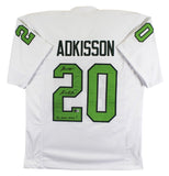 Kevin Adkisson Kevin Von Erich "2x Insc" Signed White Pro Style Jersey BAS Wit