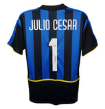 Julio Cesar Signed Inter Milan Nike Authentic Jersey (Beckett) Goal-Keeper