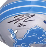 Jahmyr Gibbs Autographed Detroit Lions Mini Speed Helmet Fanatics