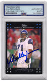 Walter Jones Signed Seahawks 2007 Topps Football Card #285 - (PSA Encapsulated)