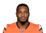 R J Harvey Signed Denver Broncos Pro Cut Jersey (JSA) Ex-UCF RB / 2nd Rnd Pck/RB