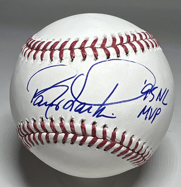 Cinci Reds BARRY LARKIN Signed Official MLB Baseball AUTO w/ '95 NL MVP - JSA
