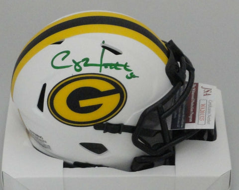 Packers SB Champ CLAY MATTHEWS Signed Riddell LUNAR Speed Mini Helmet AUTO - JSA
