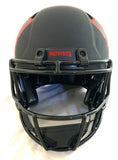 TY LAW SIGNED PATRIOTS FS ECLIPSE SPEED AUTHENTIC HELMET BECKETT COA #WD74974