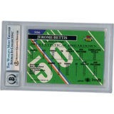 Jerome Bettis Autographed 1993 Stadium Club #506 Slab Trading Card Beckett 50631