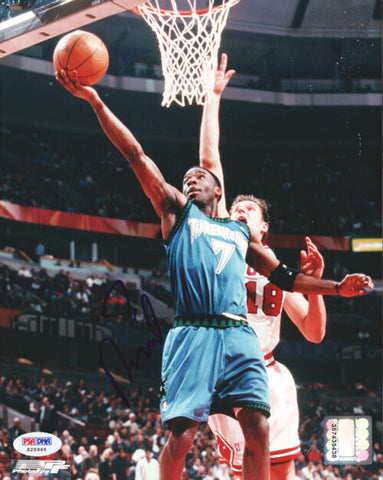Terrell Brandon Autographed 8x10 Photo Minnesota Timberwolves PSA/DNA #S25966