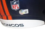 John Elway Signed Denver Broncos Authentic Speed Flex Helmet Beckett 38754