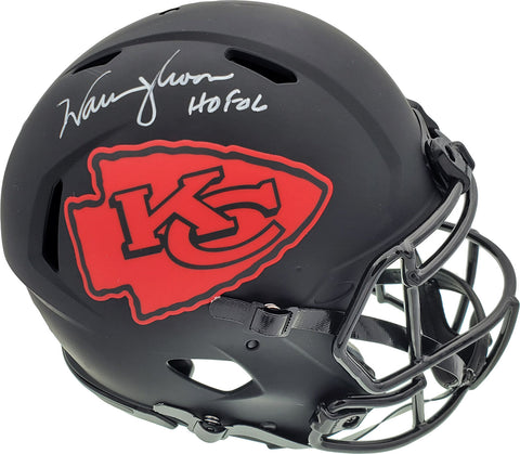 WARREN MOON AUTOGRAPHED CHIEFS ECLIPSE FULL SIZE AUTHENTIC HELMET HOF MCS 187025