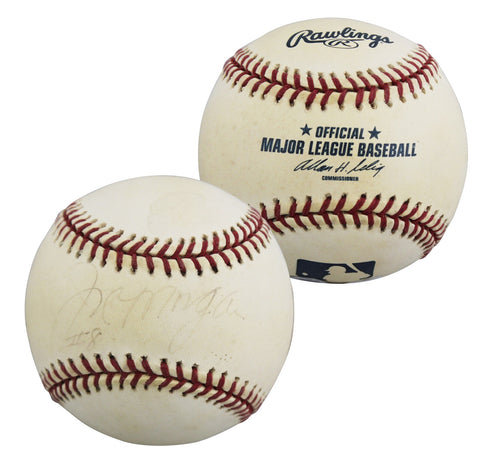 Reds Joe Morgan Authentic Signed Allen Selig OML Baseball BAS #BU64175