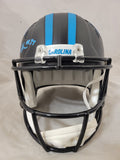 XAVIER LEGETTE SIGNED CAROLINA PANTHERS F/S ALTERNATE SPEED REP HELMET BECKETT