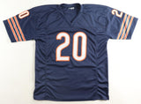 Dan Hampton & Mike Singletary Signed Hall of Fame Stat Bears Jersey (JSA COA)