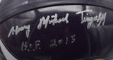 Mick Tingelhoff HOF Vikings Signed/Inscribed Mini Football Helmet JSA 212277