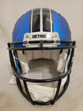 JAHMYR GIBBS SIGNED DETROIT LIONS 2024 ALT SPEED AUTHENTIC HELMET FANATICS QR