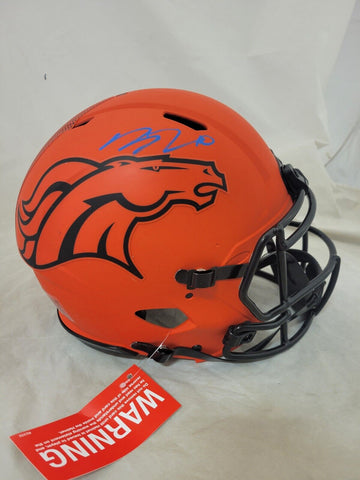 BO NIX SIGNED DENVER BRONCOS F/S RAVE SPEED AUTHENTIC HELMET BECKETT