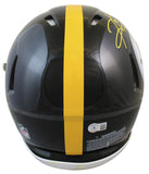 Steelers Hines Ward "SB XL MVP" Signed F/S Speed Proline Helmet W/ Case BAS Wit