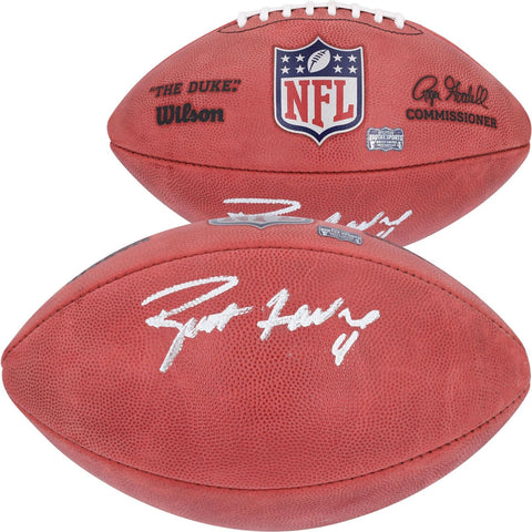 Brett Favre Green Bay Packers Autographed Duke Full Color Football