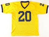 Kalel Mullings Signed Michigan Wolverines Jersey (Beckett) 2023 National Champ
