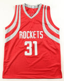 Jason Terry Signed Houston Rockets Jersey Inscribed "Jet" (JSA COA) Point Guard