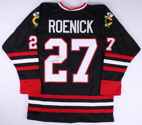 Jeremy Roenick Signed Chicago Blackhawks Jersey (JSA COA) NHL Career 1988-2009