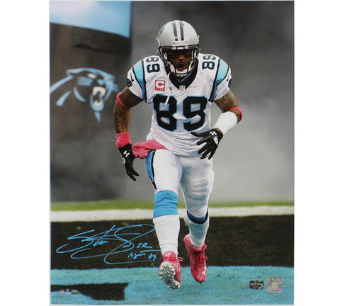 Steve Smith Sr. Signed Carolina Panthers Unframed 16x20 NFL Photo - "Agent 89"