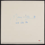 Maury Wills Signed Full-Size Base Inscribed "104 SB '62" (PA COA) Dodgers