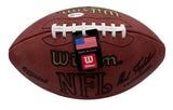 Barry Sanders HOF Signed Official Wilson NFL Football Lions JSA 214101