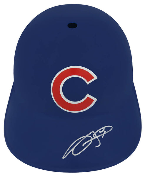 Dexter Fowler Signed Cubs Souvenir Replica Baseball Batting Helmet- (SS COA)
