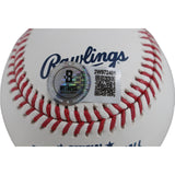 Ozzie Smith Autographed Saint Louis Cardinals OML Baseball HOF Fanatics 50820