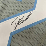 Autographed/Signed D'Andre Swift Detroit Grey Football Jersey JSA COA