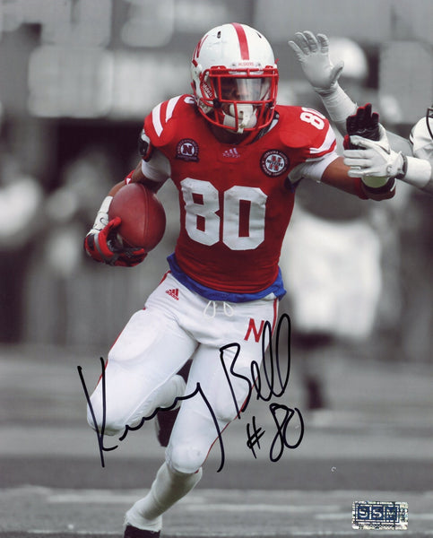 KENNY BELL AUTOGRAPHED NEBRASKA CORNHUSKERS 8x10 PHOTO COA