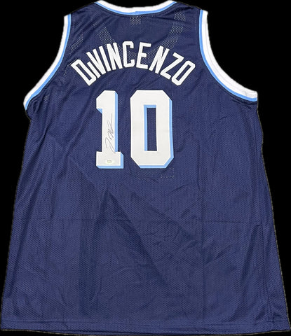 Donte DiVincenzo Signed Jersey PSA Villanova Wildcats Autographed