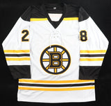 Elias Lindholm Signed Boston Bruins Jersey (JSA) Swedish National Team / Center