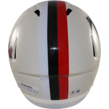 Julio Jones Autographed Atlanta Falcons F/S Retro Helmet Beckett Witness 56447