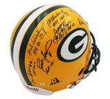 Hall of Famers Signed Green Bay Packers Proline Helmet -Brett Favre/Reggie White