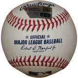 Chipper Jones Autographed/Signed Atlanta Braves OML Baseball HOF Fanatics 51825