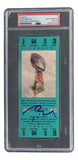 Tom Brady Signed New England Patriots Super Bowl XXXVI Ticket PSA/DNA