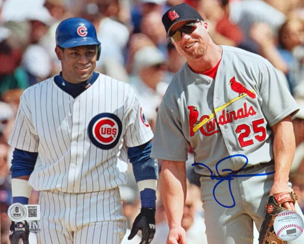 MARK McGWIRE - St. Louis Cardinals MLB - Signed 8x10 Photo #5 AUTO - BAS