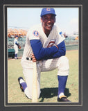 Ernie Banks Signed Chicago Cubs Framed 1969 Jersey (Beckett) Mr. Cub / 1977 HOF