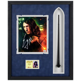 Ezra Miller Autographed Fantastic Beasts Creedence 8x10 Framed Wand Display