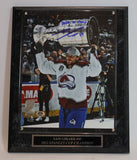 Sam Girard Autographed 8x10 Stanley Cup Photo Inscribed w/Plaque