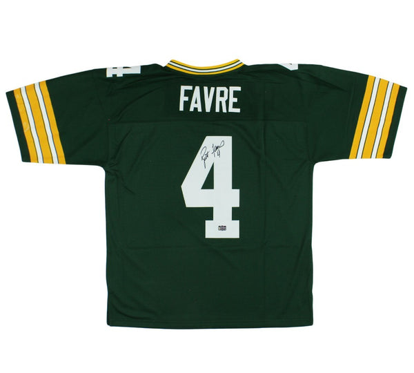 Brett Favre Signed Green Bay Packers Mitchell & Ness Legacy Green NFL XL Jersey