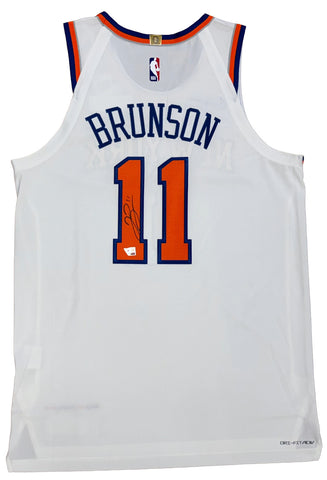 Jalen Brunson Signed Authentic Game Jersey Knicks 2026 Finals MVP Auto Fanatics