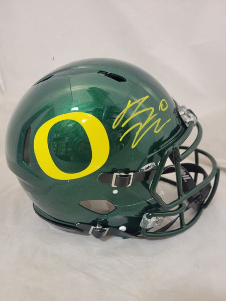 authentic oregon ducks football helmet Troy Franklin Autographed Full-Size Replica Legends Memorabilia Collection BO NIX SIGNED OREGON DUCKS