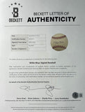 Willie Mays San Francisco Giants Signed Official NL Baseball BAS AE65415