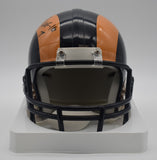 Kevin Greene HOF LA Rams Signed/Inscr Mini Football Helmet PSA/DNA 211962