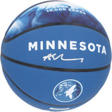 Anthony Edwards Timberwolves Signed Wilson 2023-24 City Collector Basketball
