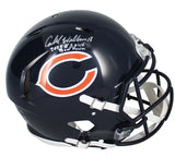 Caleb Williams Autographed "2024 #1 Pick" Bears Speed Helmet Fanatics LE 14/24