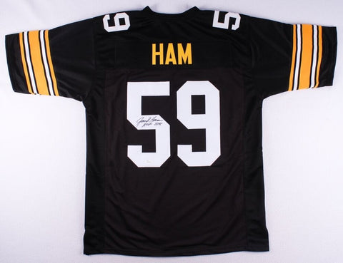 Jack Ham Signed Pittsburgh Steelers Jersey Inscribed "HOF 88" (JSA COA) L.B.