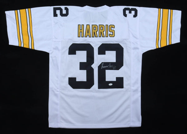 Franco Harris Signed Pittsburgh Steelers Jersey (TSE COA) 4xSuper Bowl Champ /RB